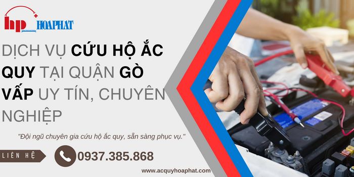 Cứu Hộ Kích Bình Ắc Quy Ô Tô Tại Gò Vấp